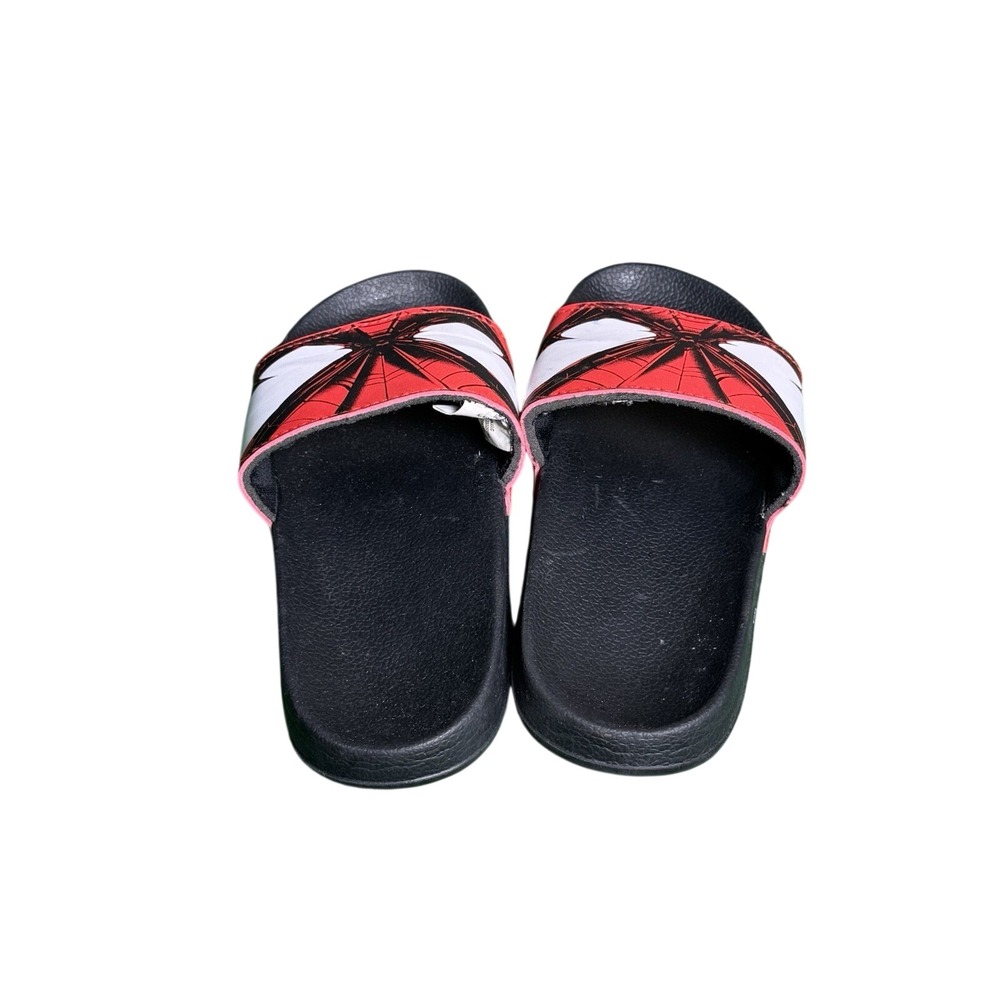 Marvel Spider-Man Slide Sandals Red Black Kids Size 13 SKU 802452 - Picture 4 of 6